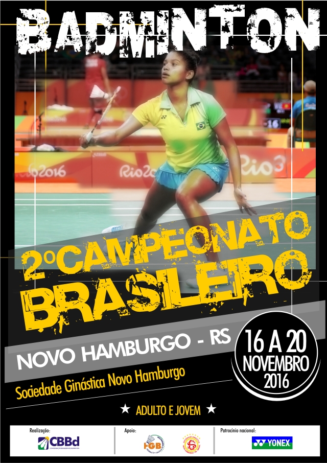 Ginástica será sede para o Campeonato Brasileiro de Badminton