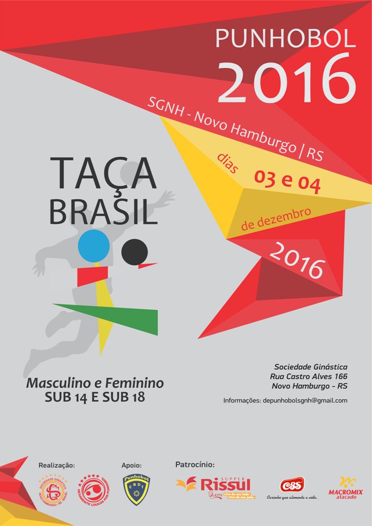 Taça Brasil de Punhobol reunirá atletas na Sociedade Ginástica