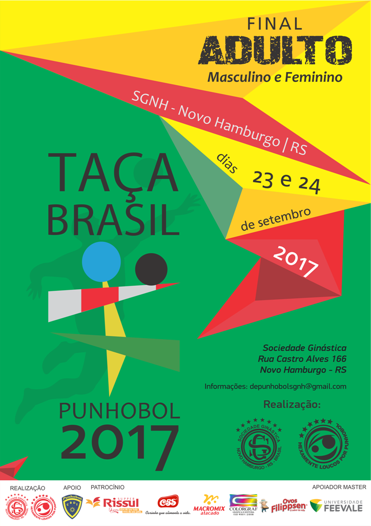 Finais da Taça Brasil de Punhobol acontecem na Ginástica
